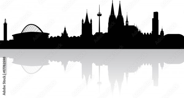 Wunschmotiv: Köln Skyline #17782598