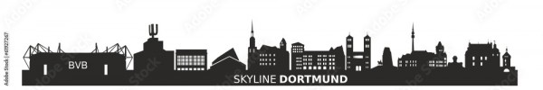 Wunschmotiv: Skyline Dortmund #61927267