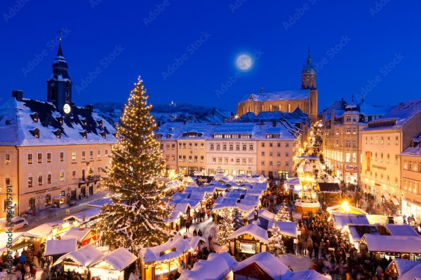 Wunschmotiv: Weihnachten im Erzgebirge, Weihnachtsmarkt in Annaberg-Buchholz #36005791